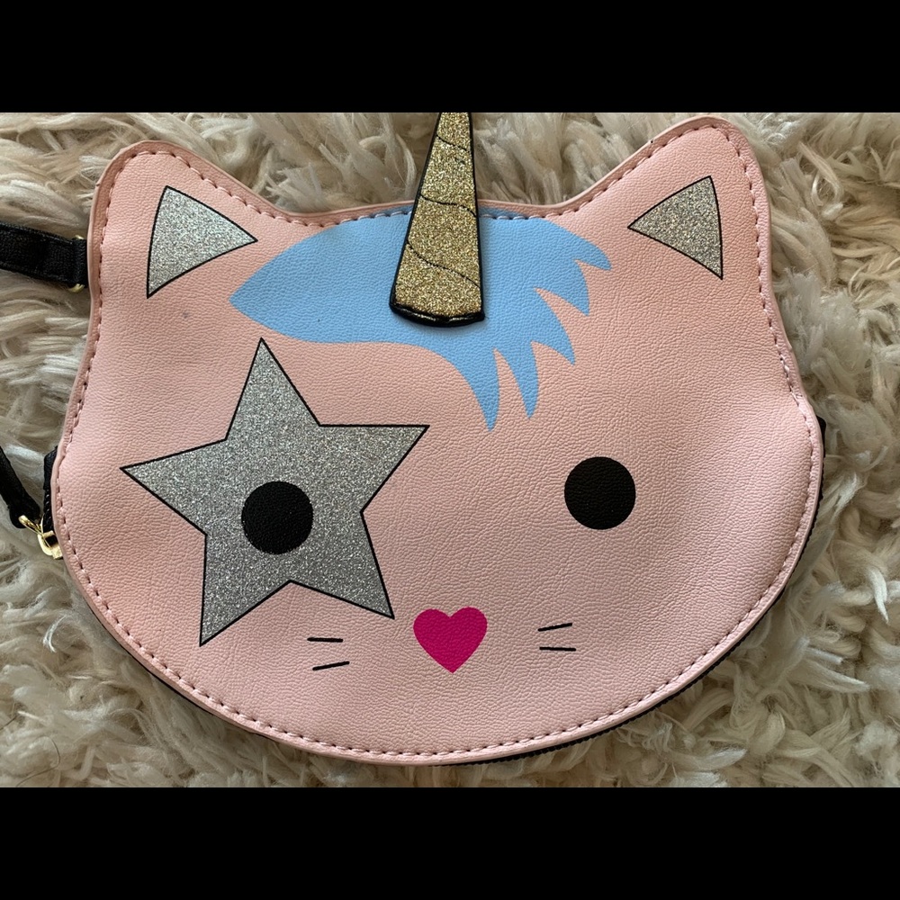 NWOT Betsey Johnson cat wristlet